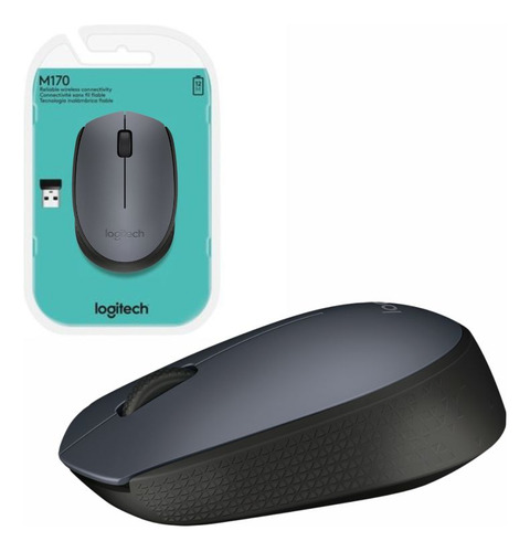 Mouse Inalambrico Logitech M170 Negro