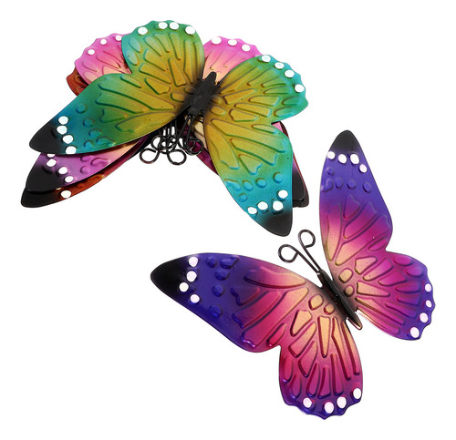 Q Accesorios De Decoración De Pared Con Forma De Mariposa,