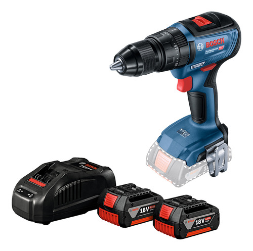 Taladro De Mano Bosch Atornillador Gsb 18v-50 + Bat Cargador