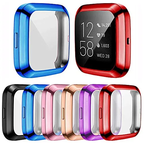 Funda Protectora De Pantalla Compatible Con Fitbit Versa 2 [