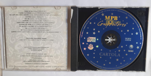 Cd -cartola-compositores-12 Mpb (Usado)