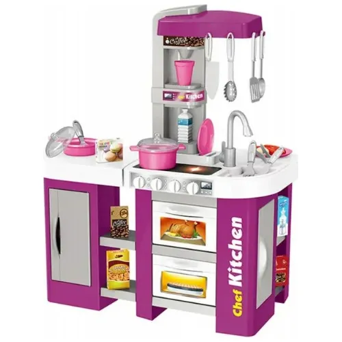 Cocina Cocinita Infantil Luz Sonido Y Agua 53 Piezas Env o gratis