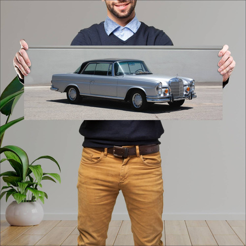 Cuadro 30x80cm Auto 1962 Mercedes Benz 300 Se Co 13