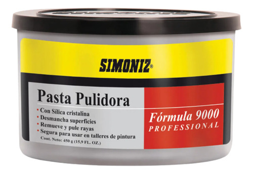 Pasta Pulidora Profesional Fórmula 9000