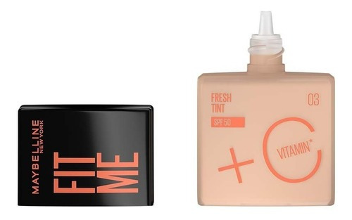 Base de maquillaje líquida Maybelline Fit Me Fresh tint Fit me fresh tint tono beige 03 - 30mL 30g