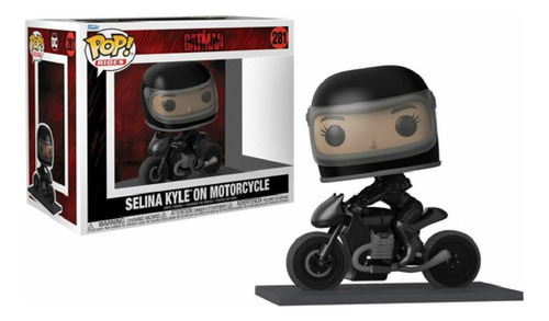 Libro - Funko Pop! Rides The Batman - Selina Kyle On Motorc