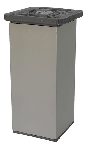 Pata De Aluminio Reforzada 15 Cm Mueble Bajo Mesada X 10 Uni