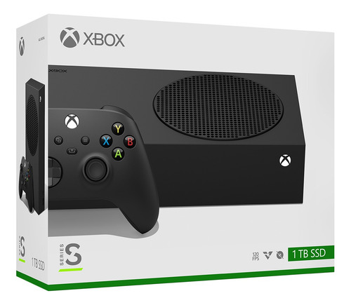 Imagen 2 de 8 de Consola Xbox Series S 1 Tb Ssd All Digital Carbon Black