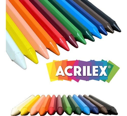12 Cxs Giz Cera Grosso Big Triangular 12 Cores Jumbo Atacado