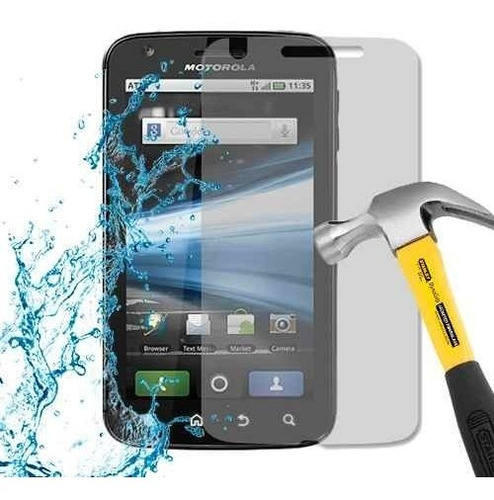 Imagen 3 de 3 de Lamina Protector Pantalla Anti-shock Motorola Atrix Mb860