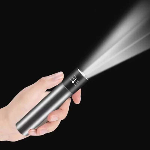 Imagen 6 de 8 de Linterna Recargable Led, Zoom, Resistente Al Agua