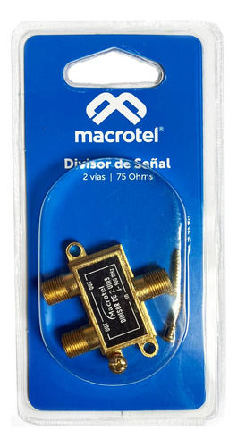 Divisor De Señal De 2 Salidas De 75 Ohm