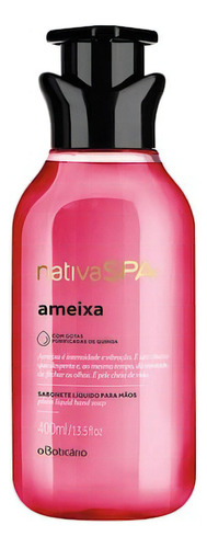 Sabonete Líquido Para Mãos Nativa Spa Ameixa 400ml