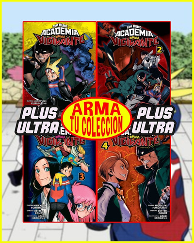 My Hero Academia Vigilante - Arma Tu Coleccion - Manga Ivrea