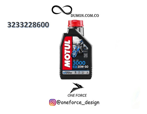 Aceite Motul 3000 20w50