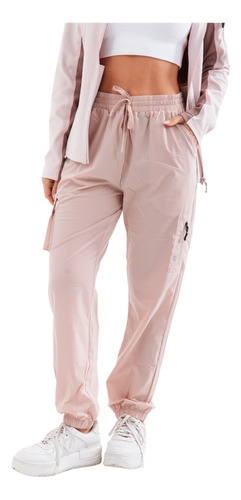 Pantalon Oversize Jogger Mujer I Run Microfibra Importado