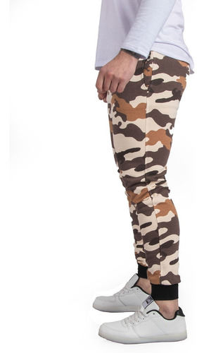 Imagen 4 de 9 de Pack 2 Pantalones Joggers Camuflado Tactico Moda Militar A66