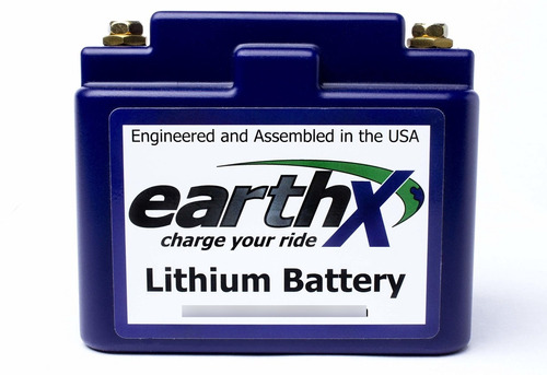Bateria Fosfato Hierro Litio Earthx Etx12a Lifepo4 Moto