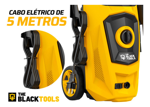 Lavadora De Alta Pressão The Black Tools Tblv175 1750psi Potência De 1500w