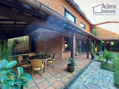 Imagem 23 de 30 de Chác. São João 3 Dorms (1suíte) Casa Rústica Linda, 2 Lareiras, Piscina, Gourmet! - Ca2669