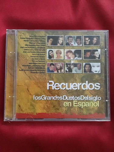 Los Grandes Duetos Del Siglo En Español Cd/jlo,yuri,y Más