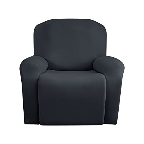 Fundas Sillas Reclinables Elásticas (recliner, Gris Os...