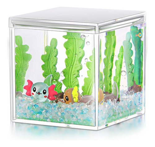 Hydren Axolotl Diy Tank Axolotl Craft Mini Axolotl Figuras A