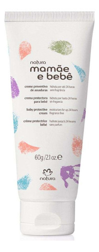 Natura Mamae E Bebe Creme Preventivo De Assaduras 60g