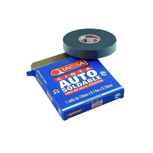 Pack X 10 Cinta Autosoldable Tacsa 19mm X 0,76mm X 9m