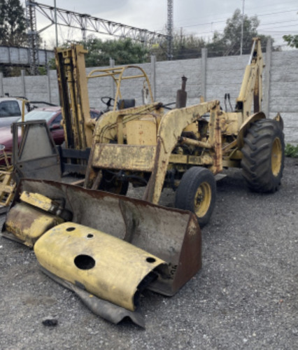 Pala Retro John Deere Retroexcavadora Motor A Reparar Envios