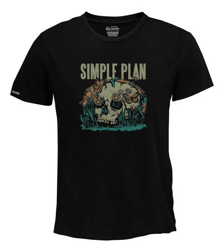 Camiseta Premium Hombre Simple Plan Banda Rock Bpr2