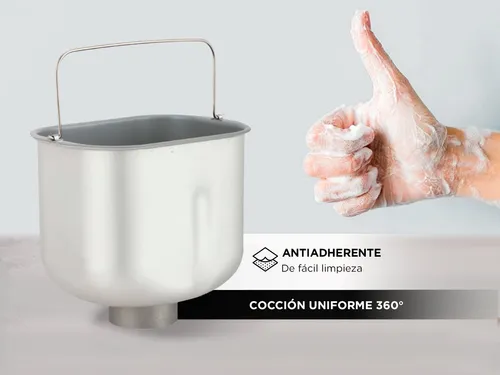 Fabrica De Pan Smart Tek Bread Master 12 Programas Digital