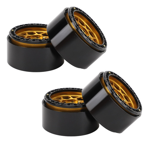 Juego De Cubos De Rueda Rc, 4 Piezas, Cubos De 1,9 Pulgadas,
