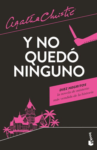 Diez negritos TD, de Christie, Agatha. Serie Biblioteca Agatha Christie Editorial Booket México, tapa dura en español, 2022