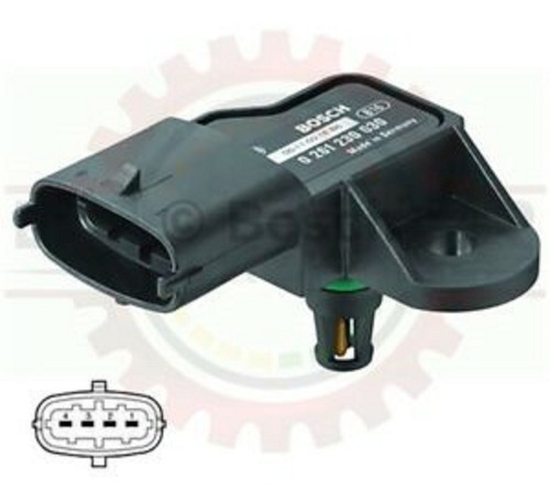 Sensor Presion Map Volvo Fe Fh Fl Fm Original Bosch