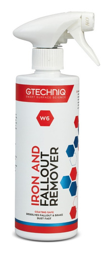 Gtechniq W6 Iron And Fallout Remover-elimina Hierro 500 Ml