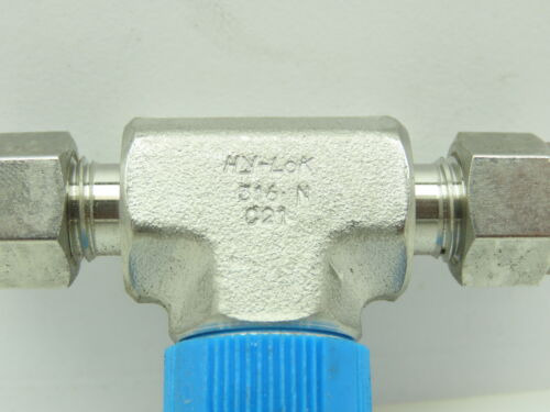 Hy-lok 316 Male Branch Tee Compression Fitting 1/4 Tube Ssc
