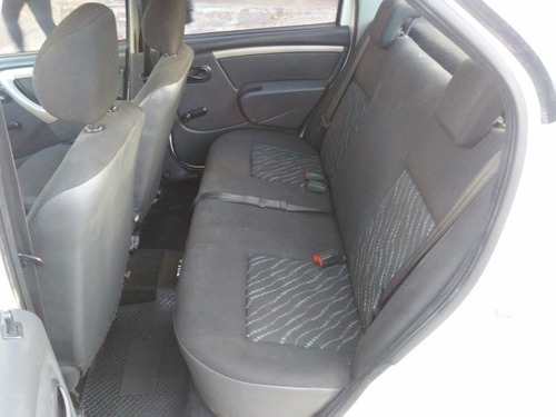 Renault Logan 2010 1.6 Pack Gnc Blanco