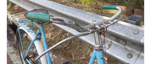 Bicicleta Caloi Aro 26 Ferro Antigo P/restauro Ano 1970 (Recondicionado)