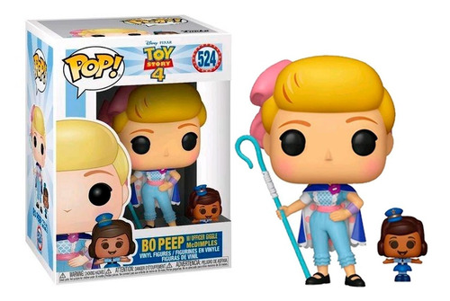 Funko Pop - Bo Peep Con Oficial Mcdimples - Toy Story 4