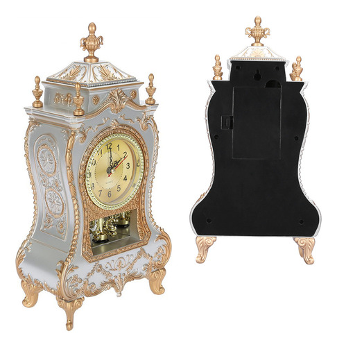 Mesa De Plástico Estilo Reloj De Escritorio Vintage Antique