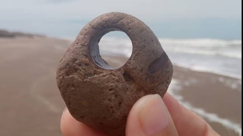 Piedras De Mar Erosionadas Agujereadas Acuarios O Arte X 15