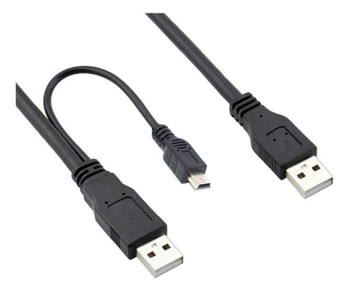 Cabo Y Hd Externo 2.0 Mini Usb V3 Toshiba LG  Samsung Seagat