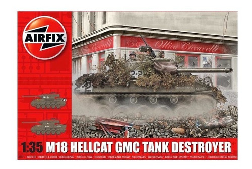 Tanque M18 Hellcat Gmc Tank Destroyer airfix A1371 1:35