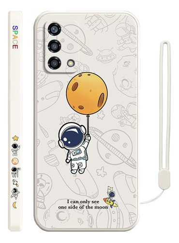 Funda Silicona Para Oppo Diseño De Astronauta +correas