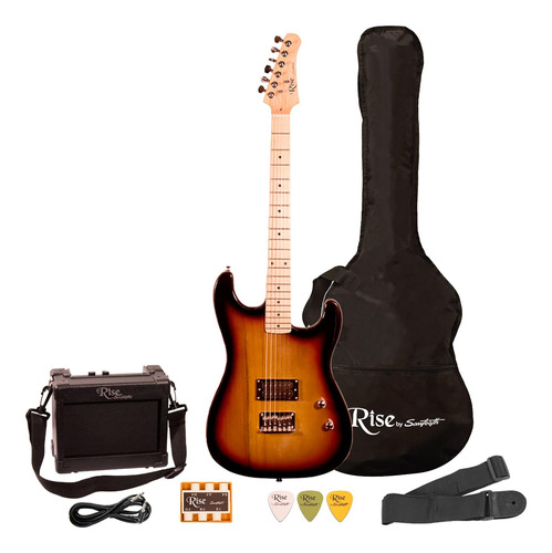 Rise By Right Handed 3/4 Kit De Guitarra Eléctrica Pri...