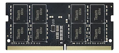 Memoria Ram Teamgroup Elite De 8 Gb, 3200 Mhz, Ddr4 De 260 P