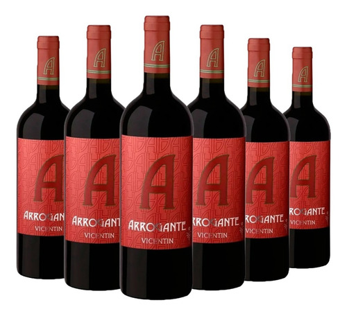 Vino Vicentin Arrogante Caja X 6 X 750ml. - Envío Gratis!