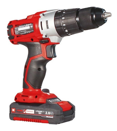 Imagem 7 de 10 de Parafusadeira Impacto 18v Einhell Te-cd18/2 Li-i 2b C/2 Bat