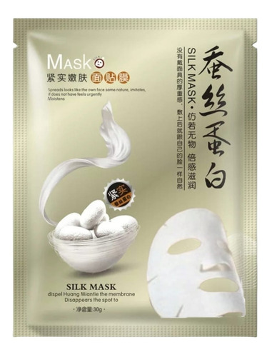 Mascarilla Facial Silk Mask Con Proteina Y Colageno Tipo de piel Rostro